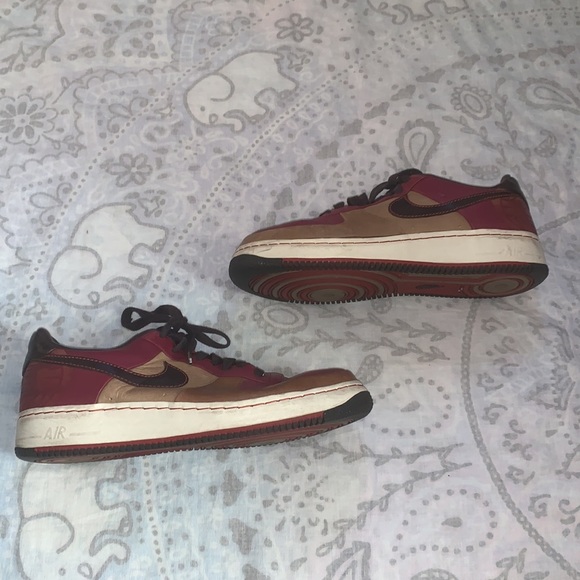 Nike Air Force 1 Low Baltimore The Dome 316077-621 Red Boulder Sz 13 - Picture 3 of 11